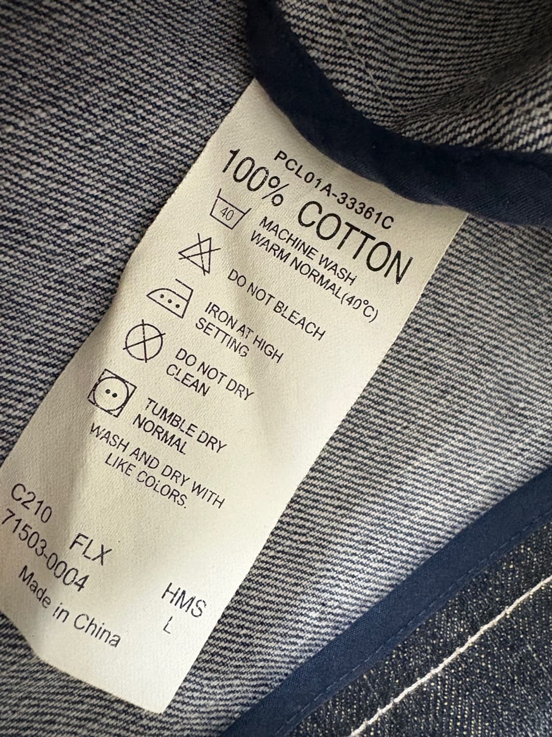 리바이스 데님 블레이져 상품이미지2