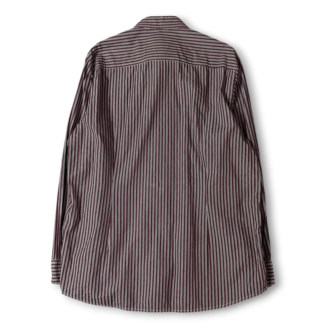 헨리코튼 버건디 그레이 스트라이프 원포켓 긴팔 셔츠 110 상품이미지3