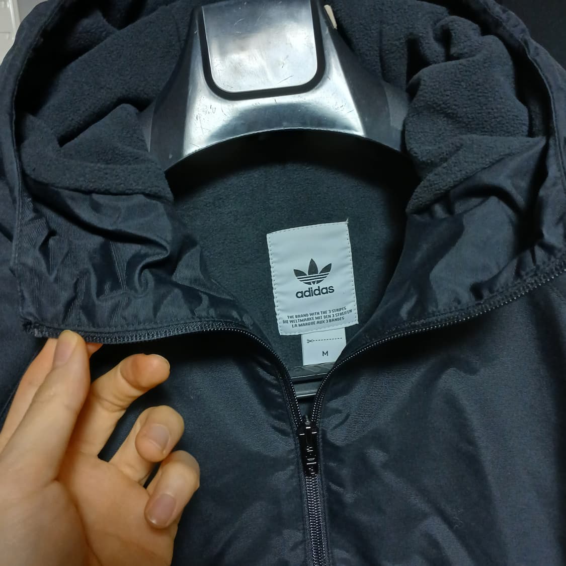 Adidas 아디다스 기모 아노락 점퍼 패딩 자켓 바람막이 상품이미지6