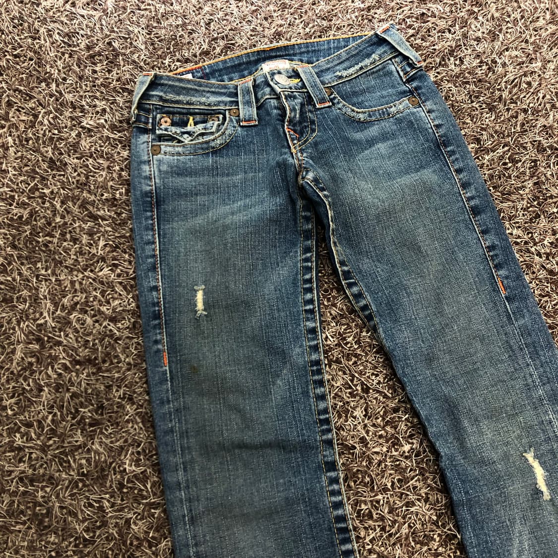 트루릴리전 Billy 빌리 플레어 부츠컷 데님 팬츠 상품이미지6