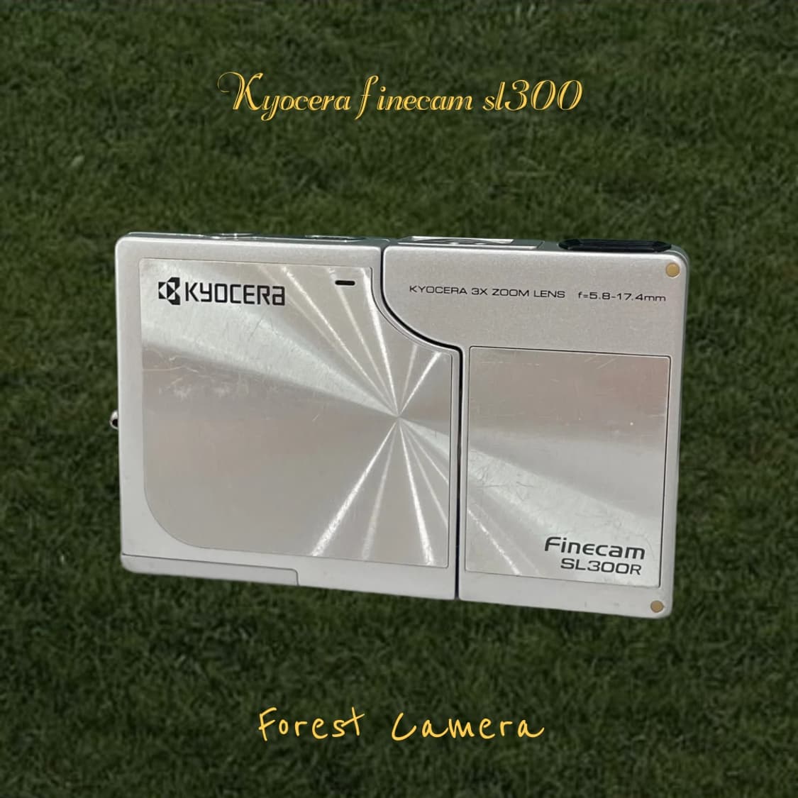 (셀카/희귀) 교세라 finecam sl300r 디지털카메라 상품이미지1