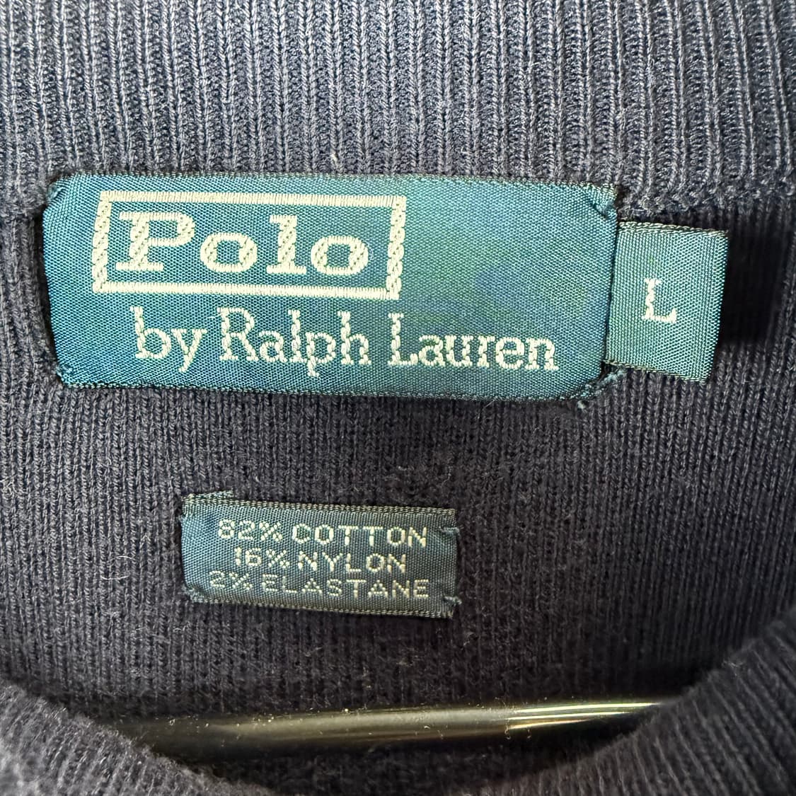 (무료배송)L) 폴로랄프로렌 투웨이 니트집업 네이비 상품이미지3