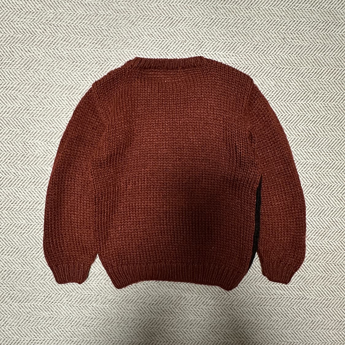 VINTAGE hand knit sweater 상품이미지2