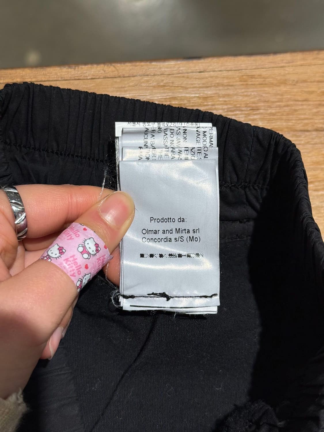 릭 오웬스 다크쉐도우 14fw 블랙 드로우스트링 크롭 팬츠 상품이미지10