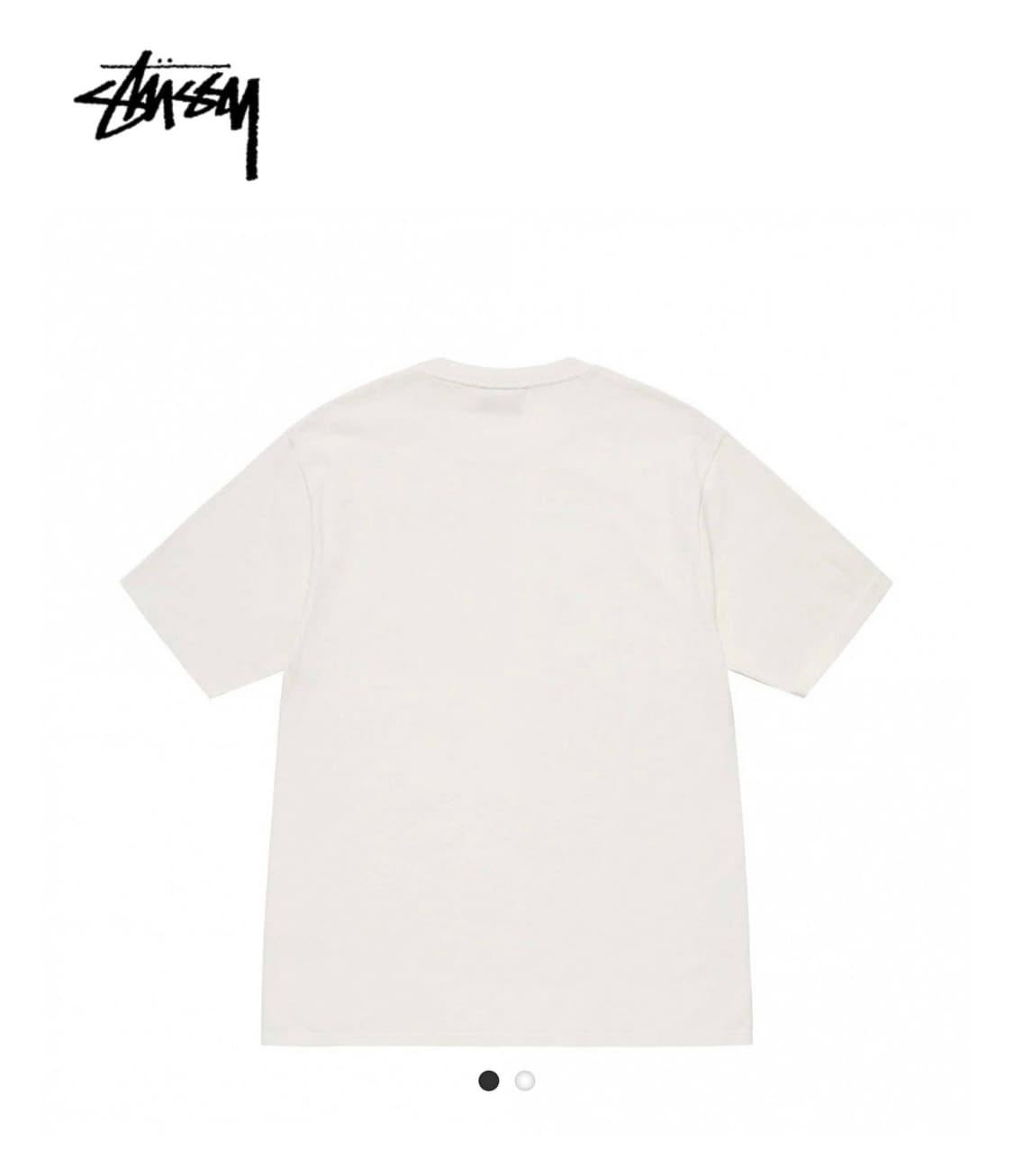 스투시 stussy S talk pig dyed tee natural  상품이미지2