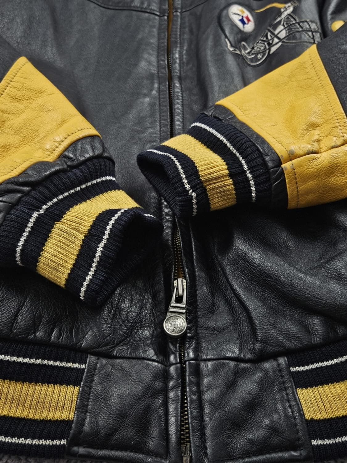 G-III 피츠버그 스틸러스 NFL 팀로고 가죽자켓 (L) / 10188 상품이미지6