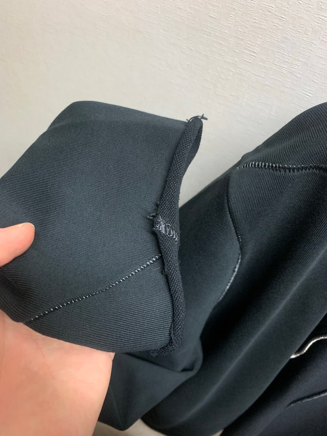 Dying layered hoodie 상품이미지5