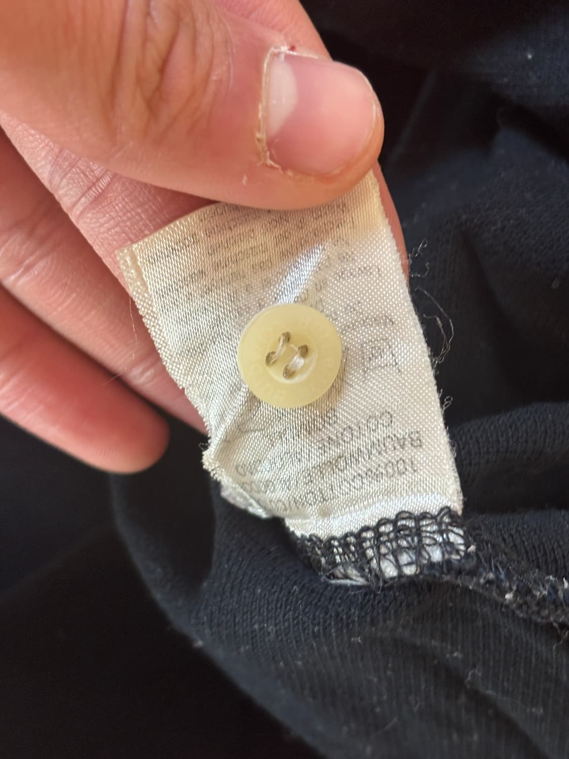 버버리 블랙 카라티 L (잉글랜드) 상품이미지5