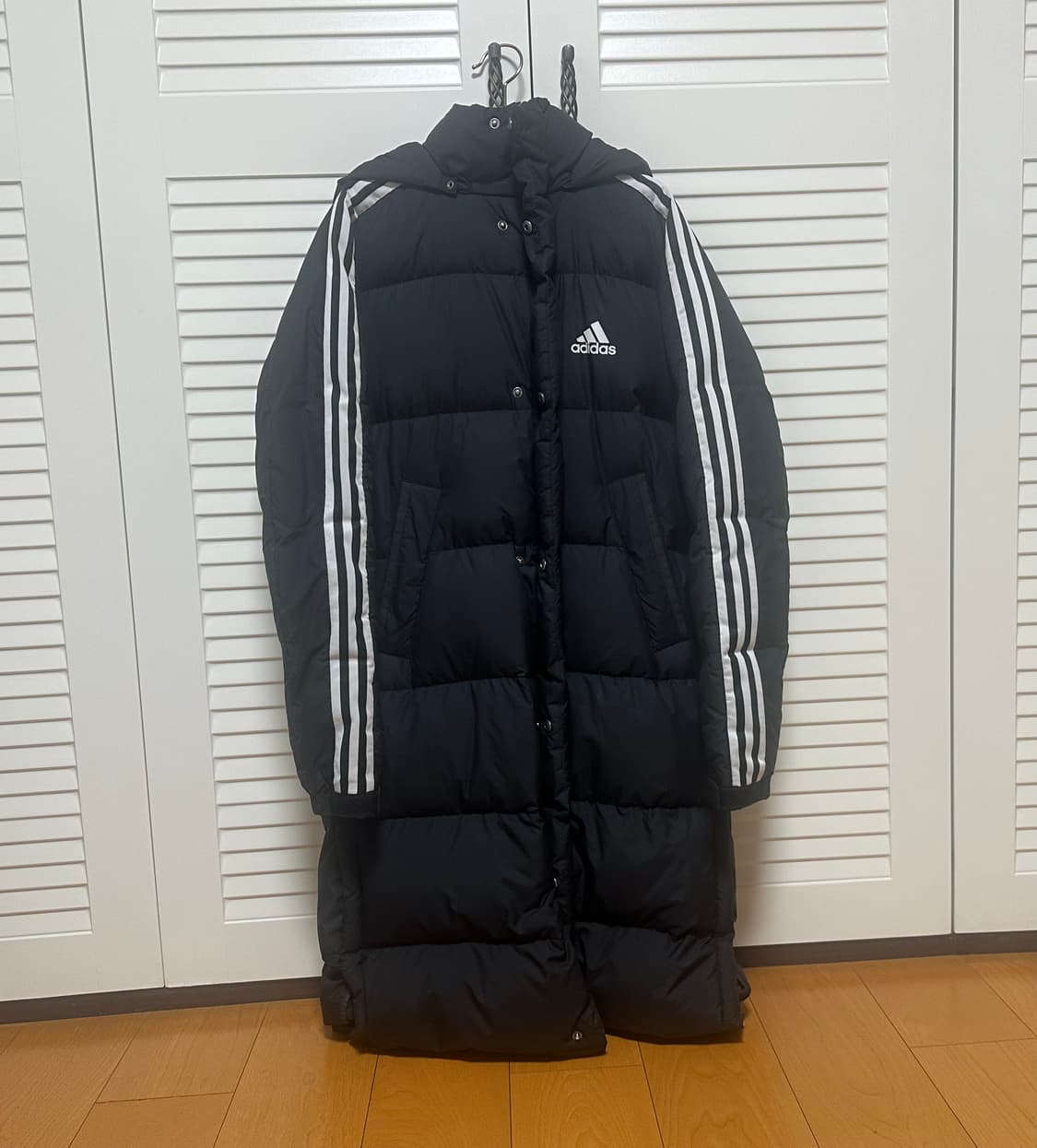 아디다스 3ST 삼선 롱패딩 M 상품이미지1