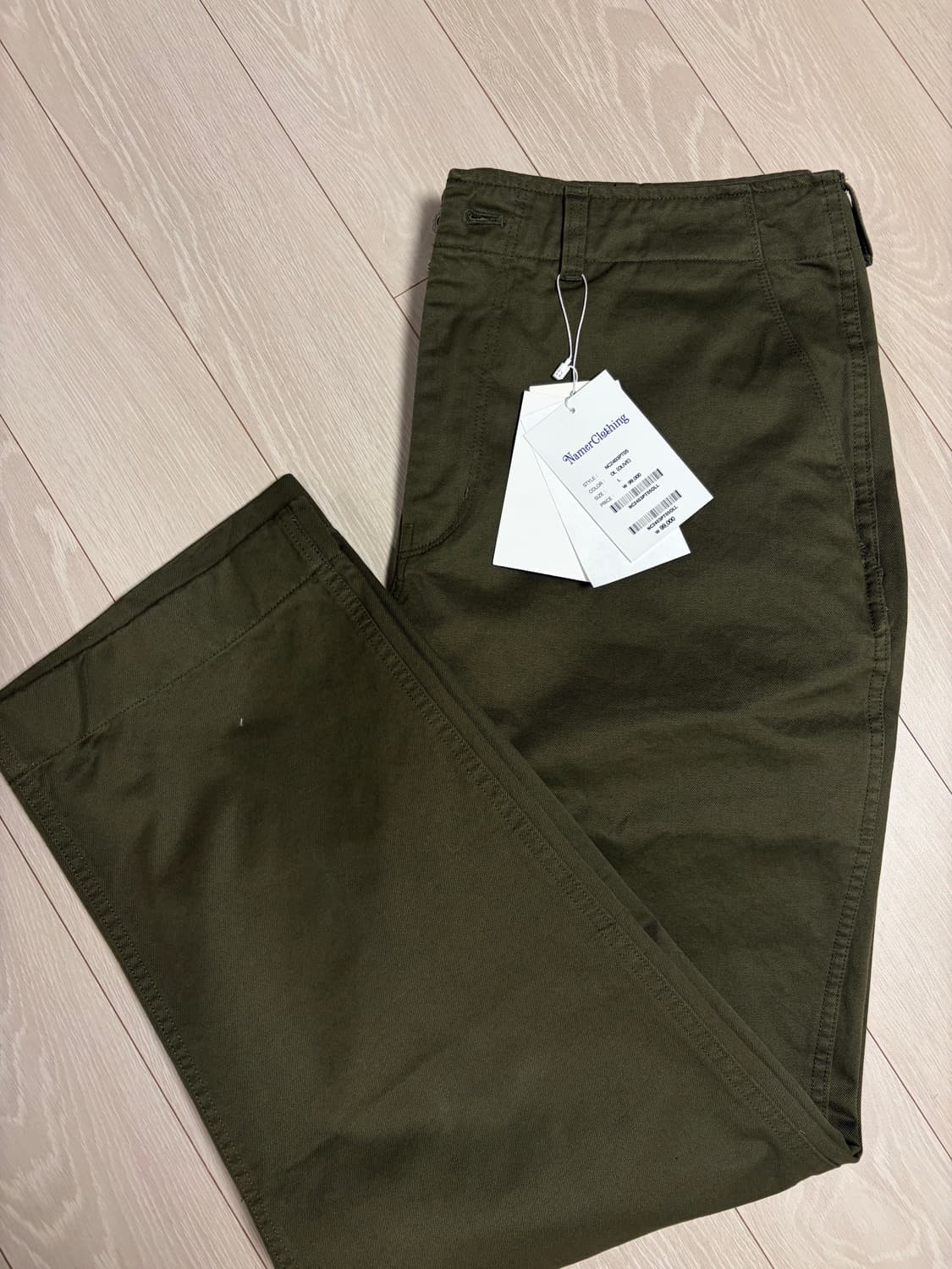 네이머클로딩 오피서치노 올리브L 상품이미지5