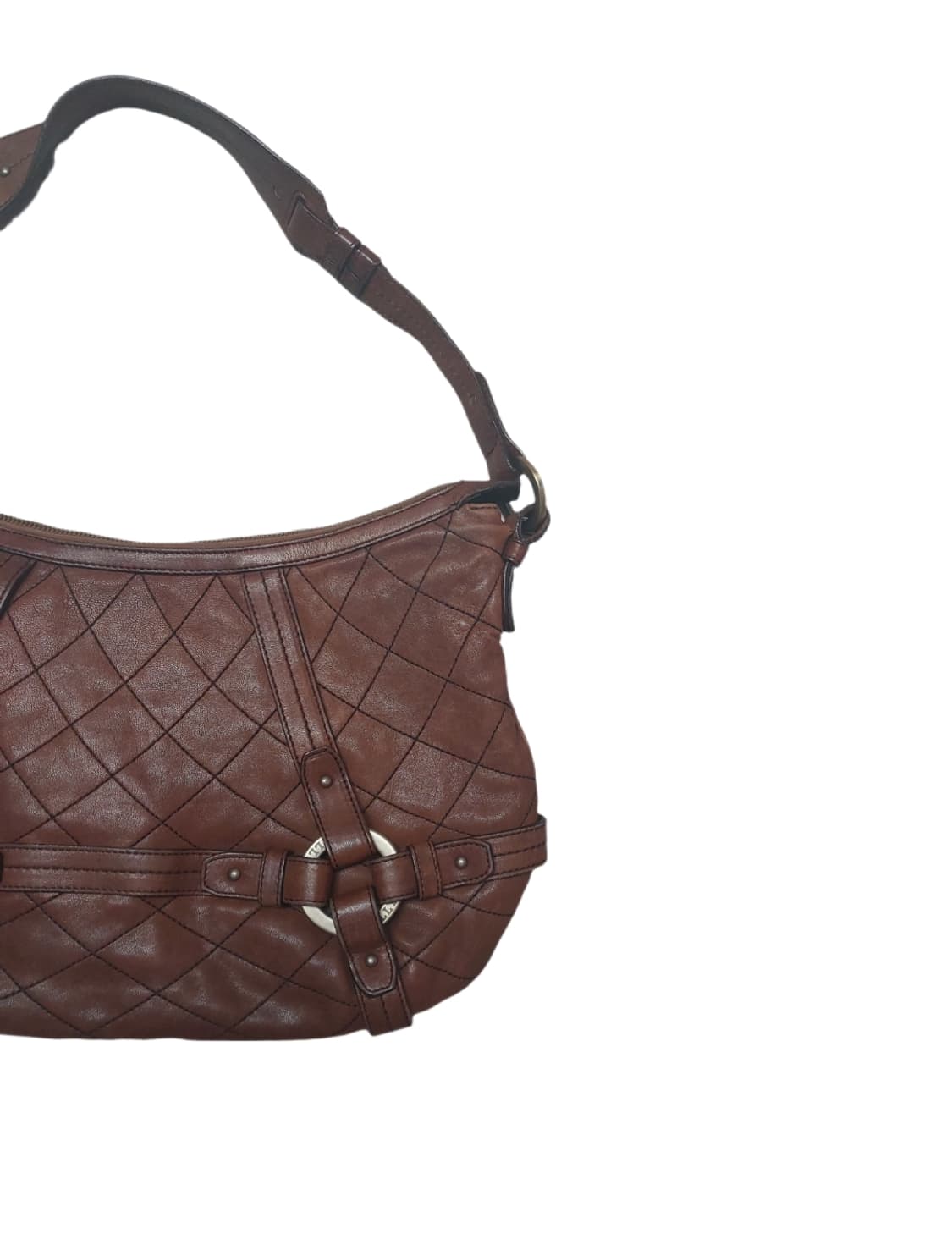 발리 태슬 레더 호보백 y2k (정품) 상품이미지4