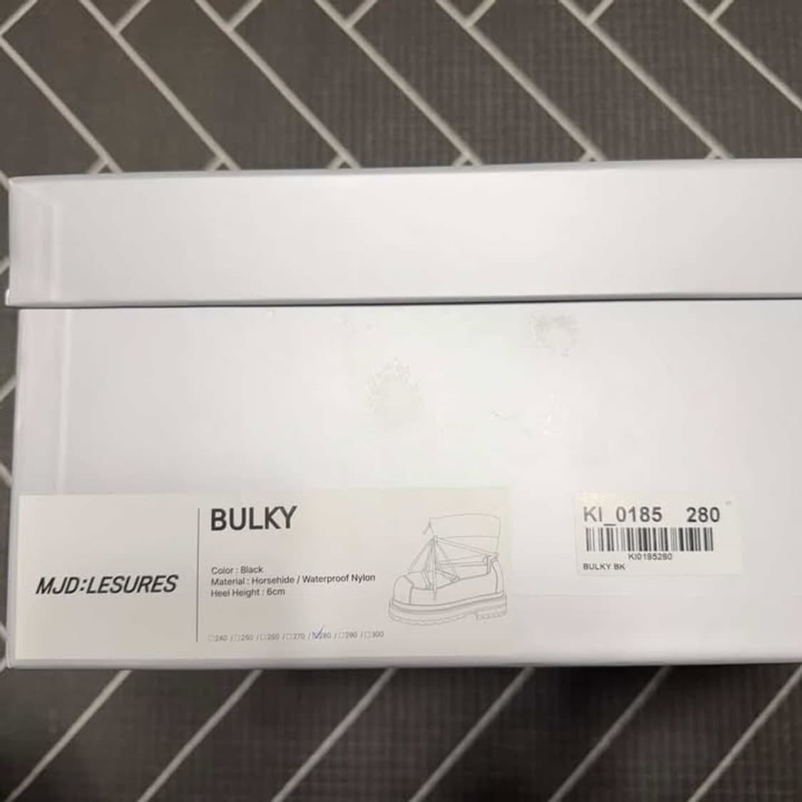 [280] MJD X 쏘유레슈어 벌키 새상품 상품이미지3