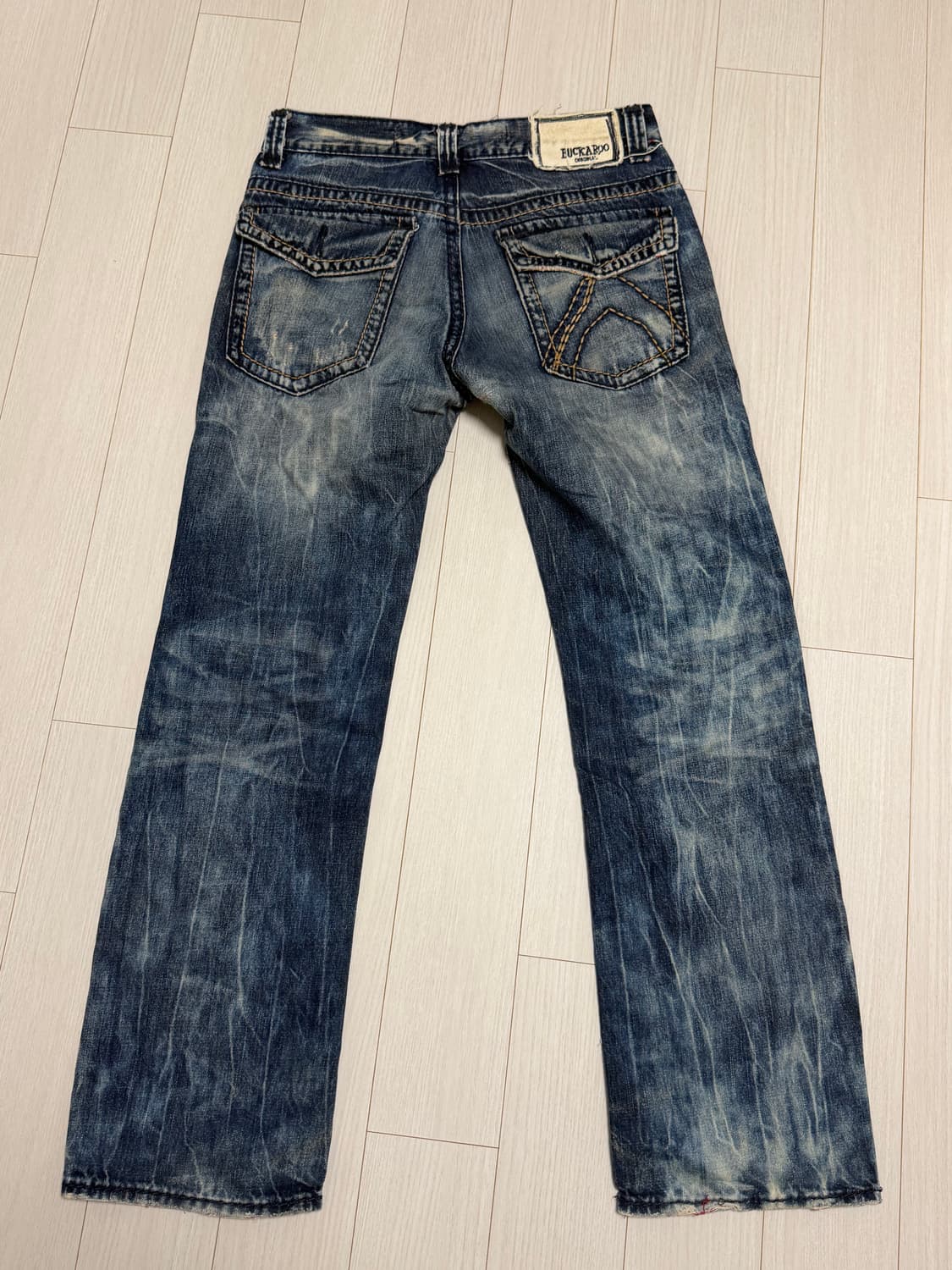 vintage Buckaroo washed pants(size 32) 상품이미지2