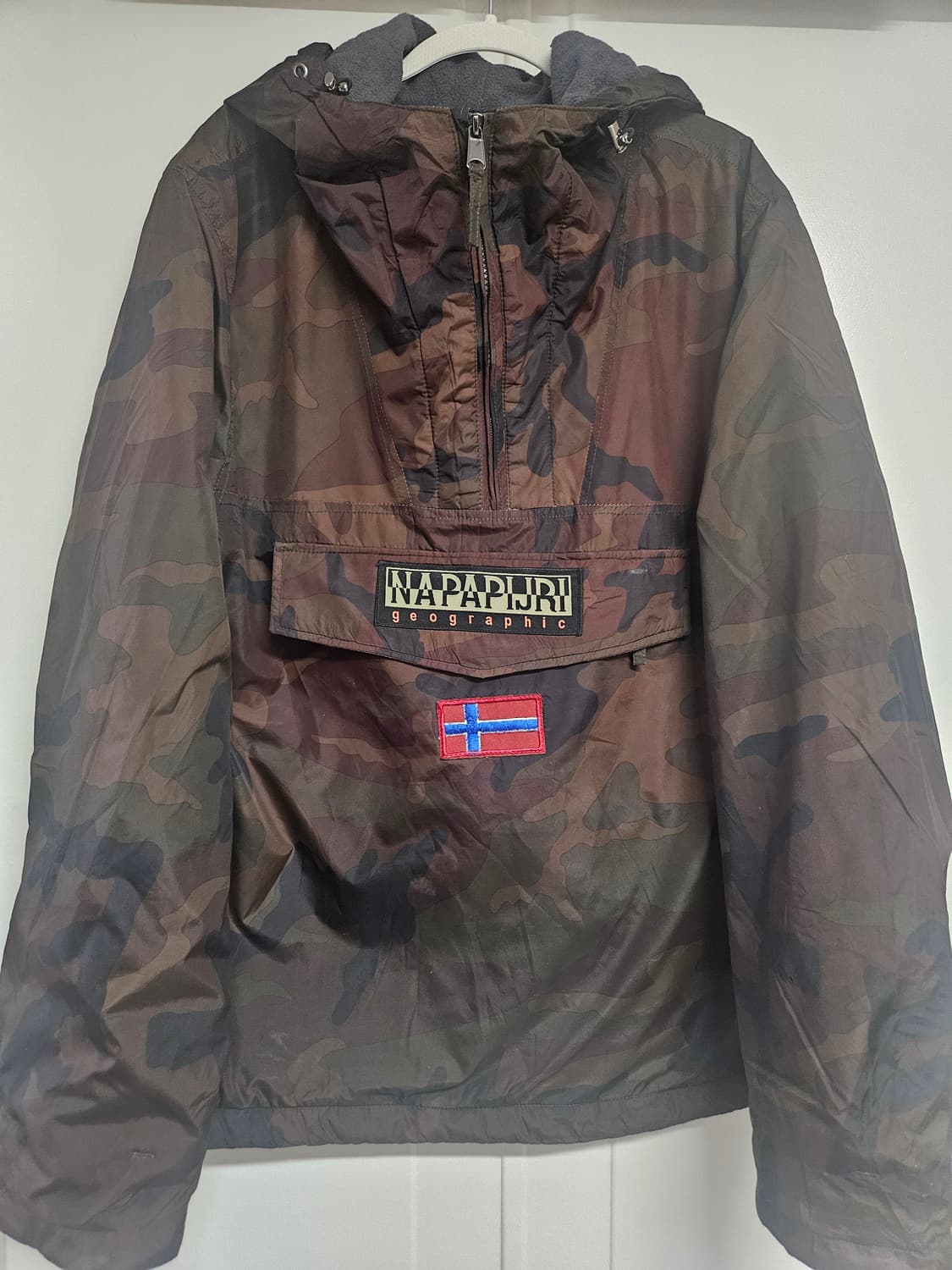나파피리 레인포레스트 아노락 카모 (XXL/기모안감) 상품이미지1