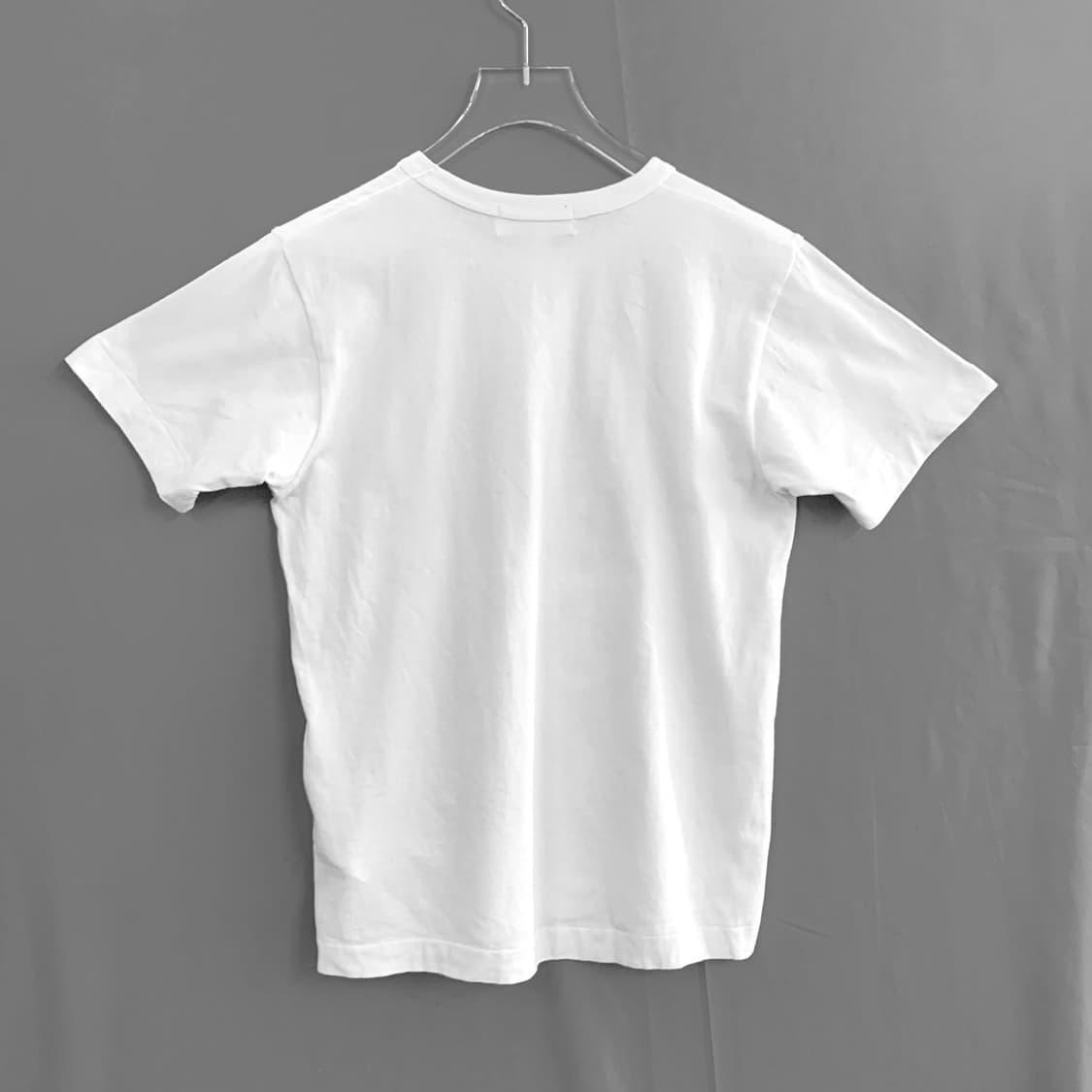 L 꼼데가르송 우먼스 더블 카모 하트 반팔티 상품이미지3