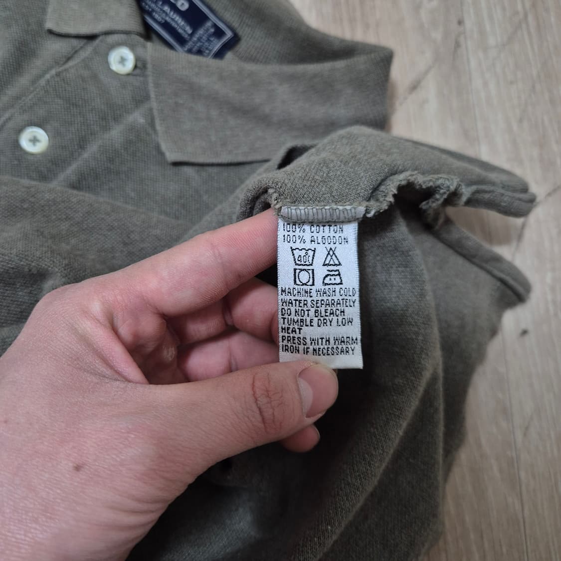 폴로 랄프로렌 스몰포니 PK 반팔 카라티 L(100) 상품이미지6