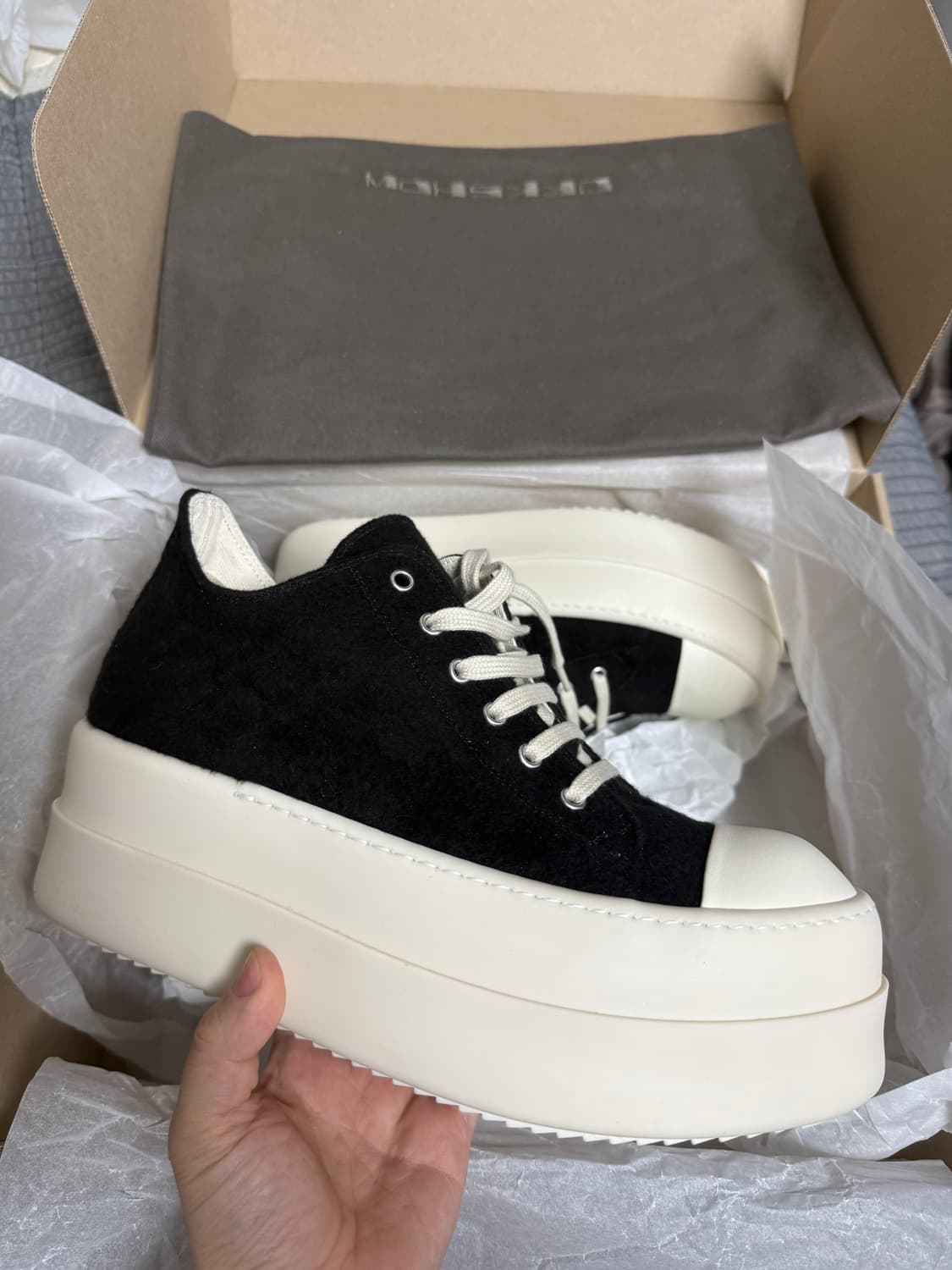 [41] 릭오웬스 다크쉐도우 더블 메가범퍼 스니커즈 상품이미지1