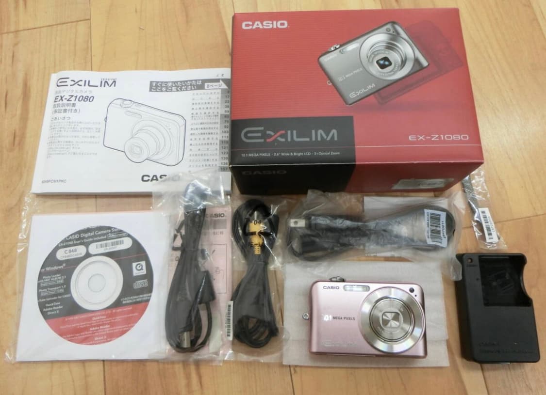 풀박) 카시오 엑슬림 z1080 exilim z1050 핑크 디카 상품이미지1