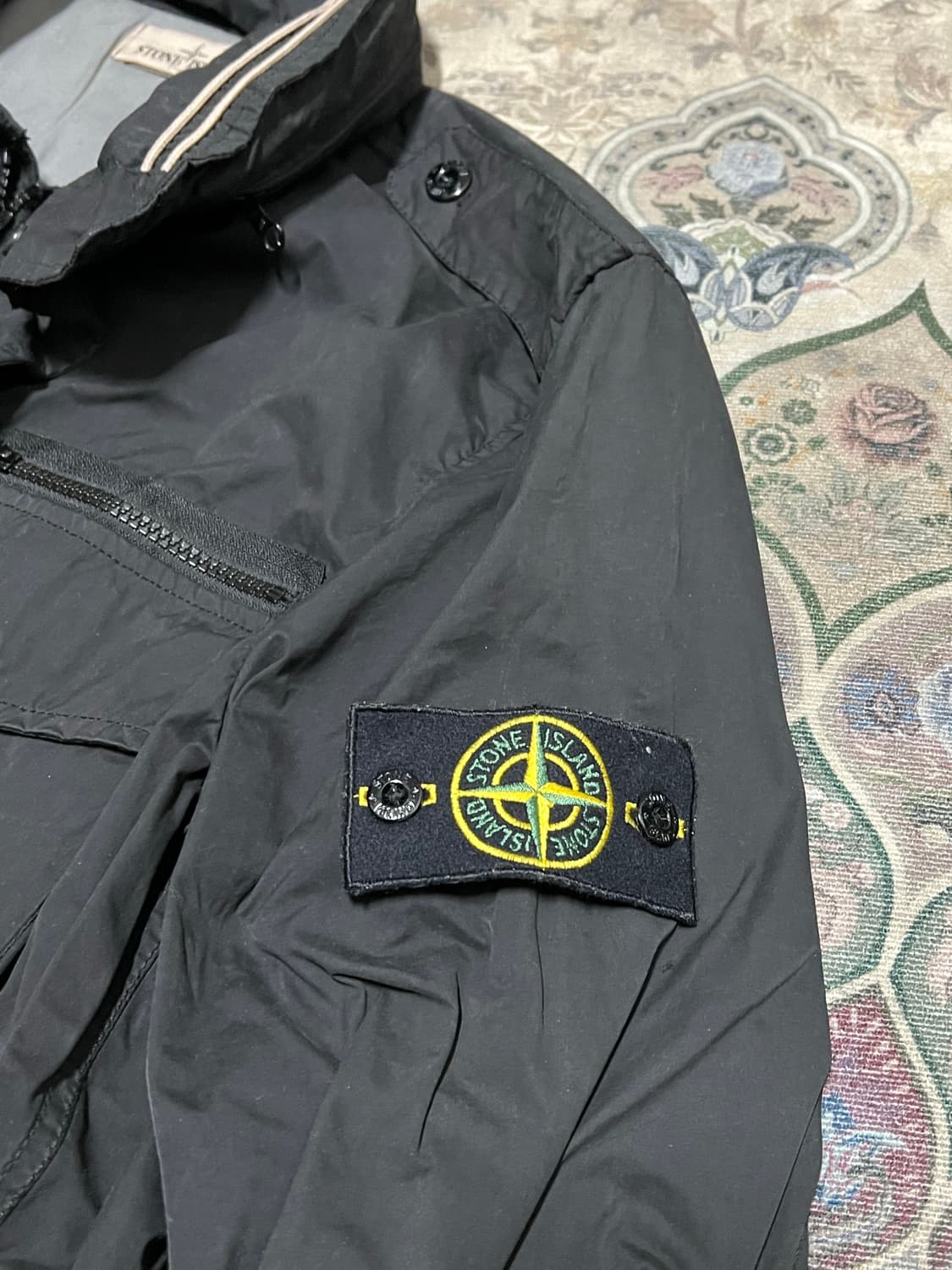 스톤아일랜드 데이브 자켓 13ss 블랙 L사이즈 팝니다 상품이미지3