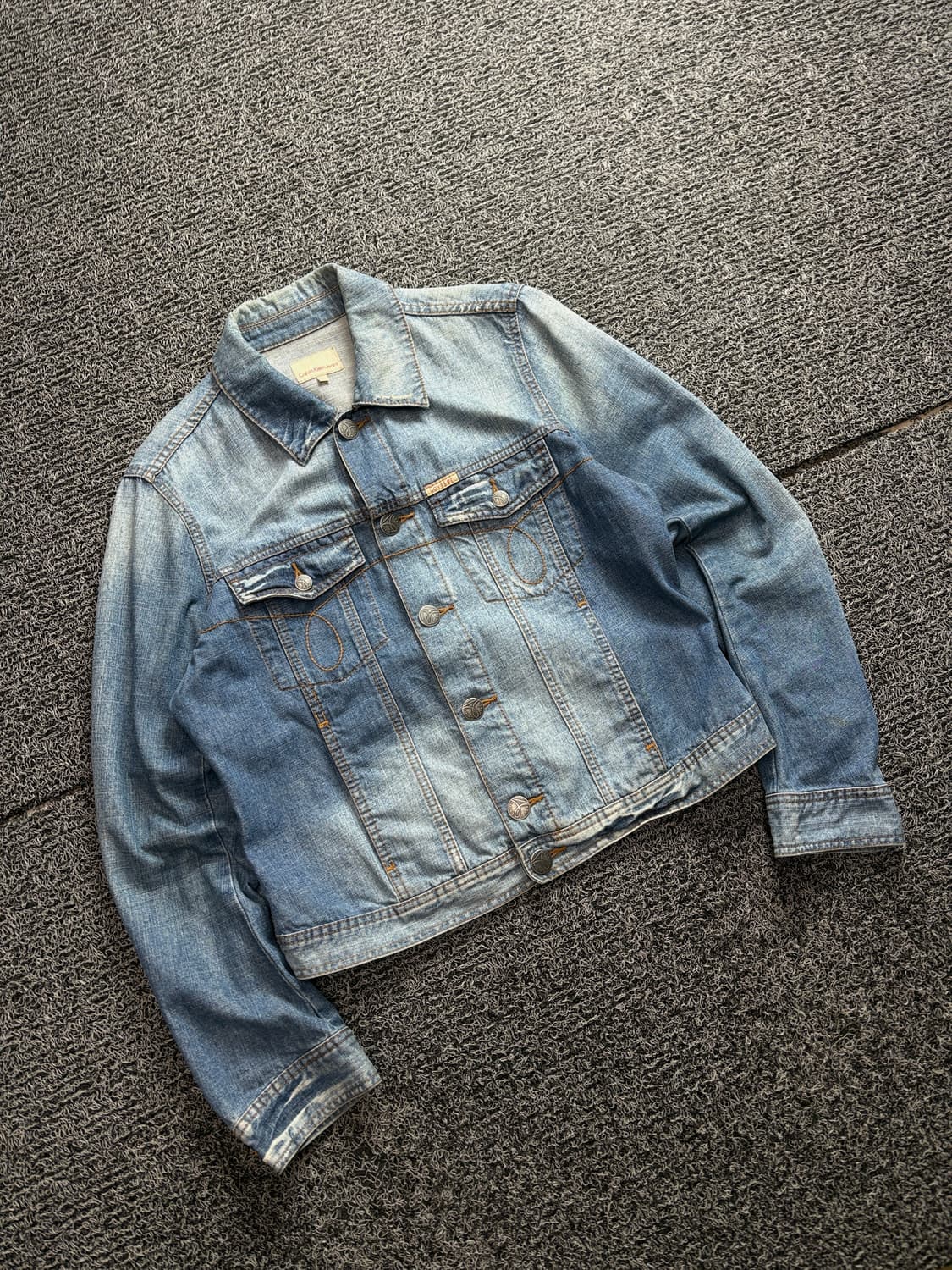 캘빈클라인 웨스턴 트러커 워크 데님 자켓 2675 상품이미지1