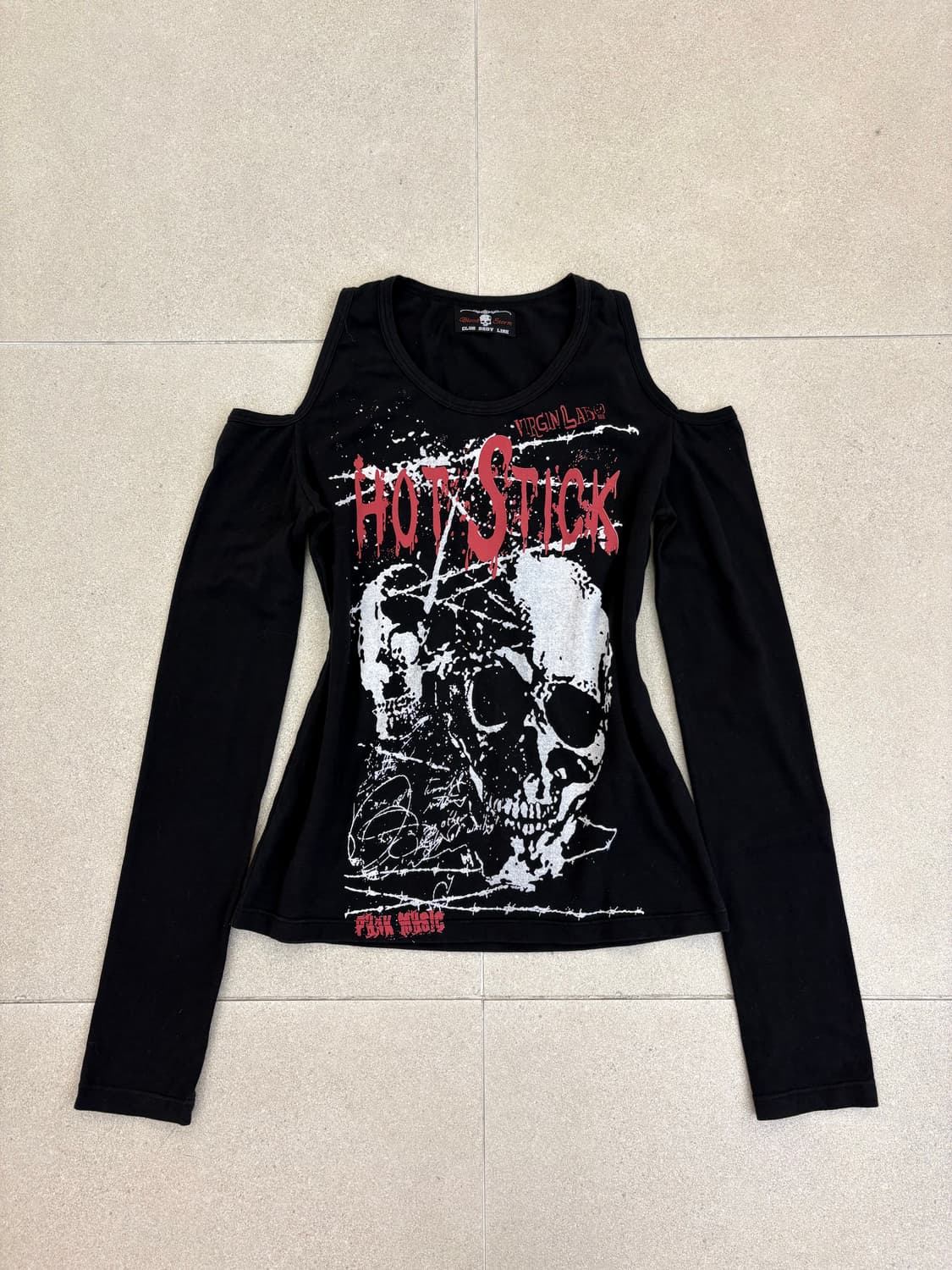 블러드 스톤 해골 롱슬리브 상품이미지1