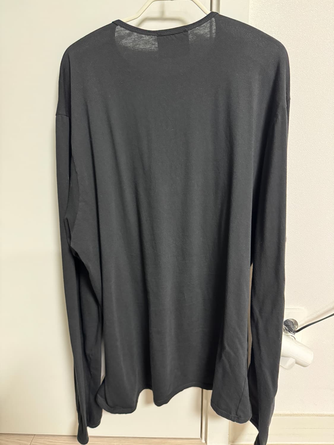 [5] No.87 가브리엘라 콜가먼츠 롱슬리브 블랙 상품이미지4