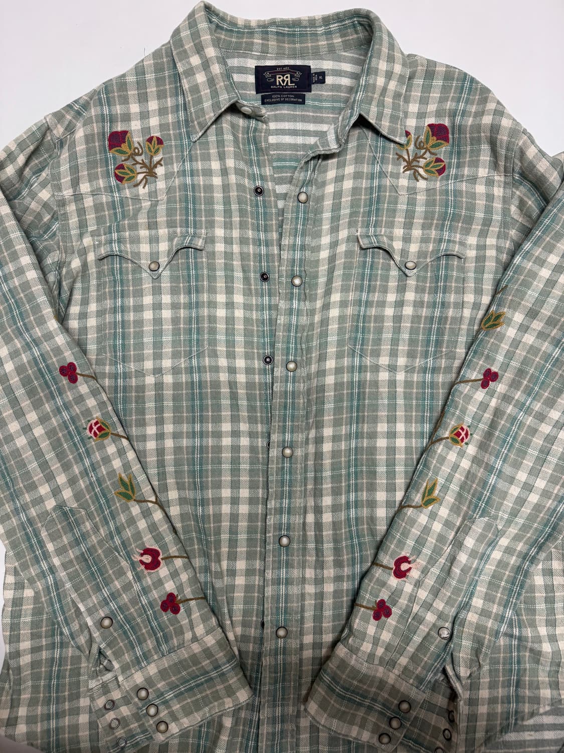 RRL 플란넬셔츠 XL 상품이미지2