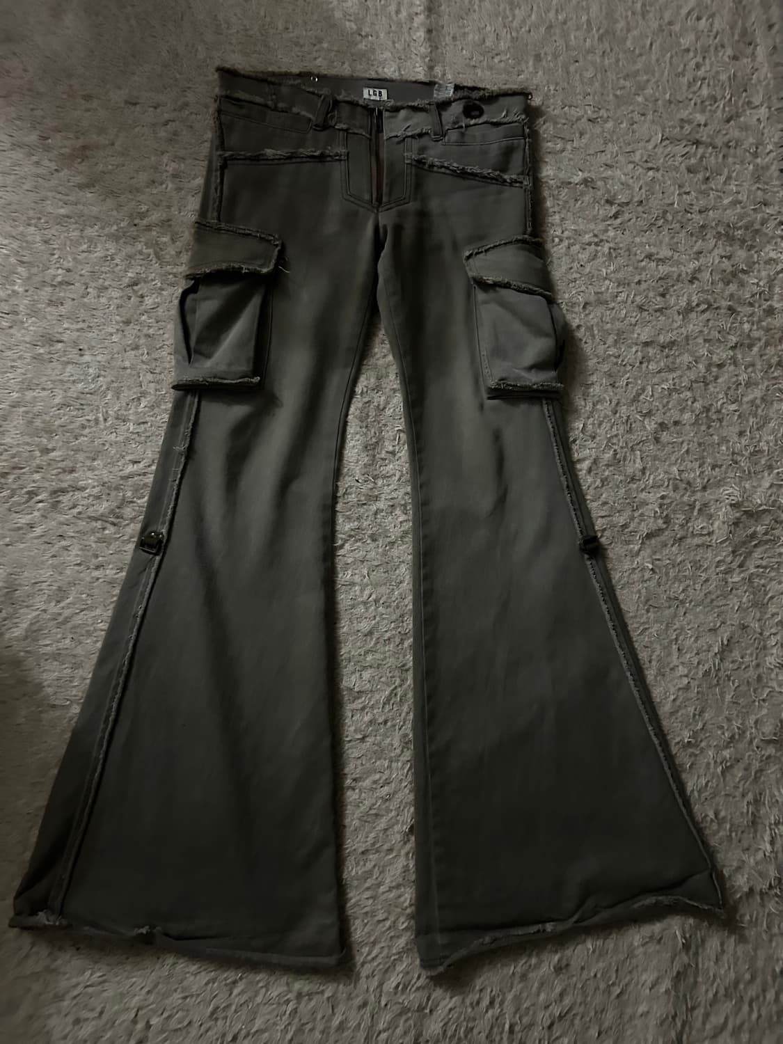 00s lgb flare cargo pants 상품이미지2