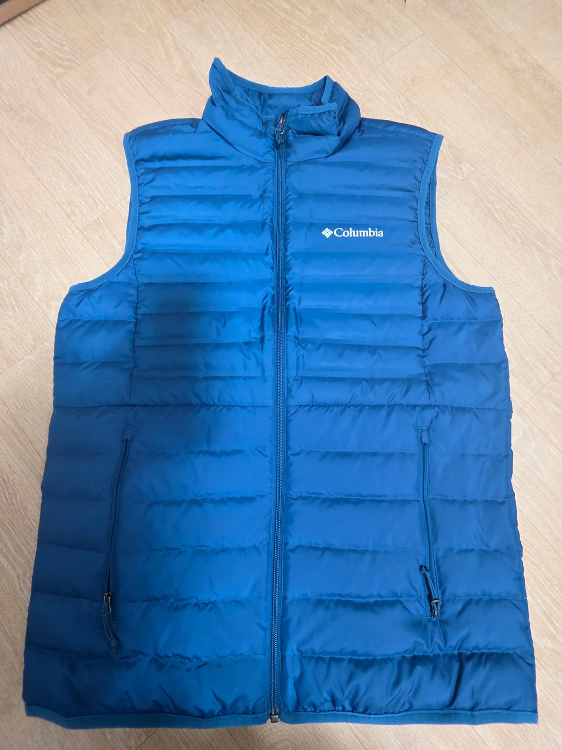 컬럼비아 덕다운 경량 패딩 베스트 조끼 상품이미지1