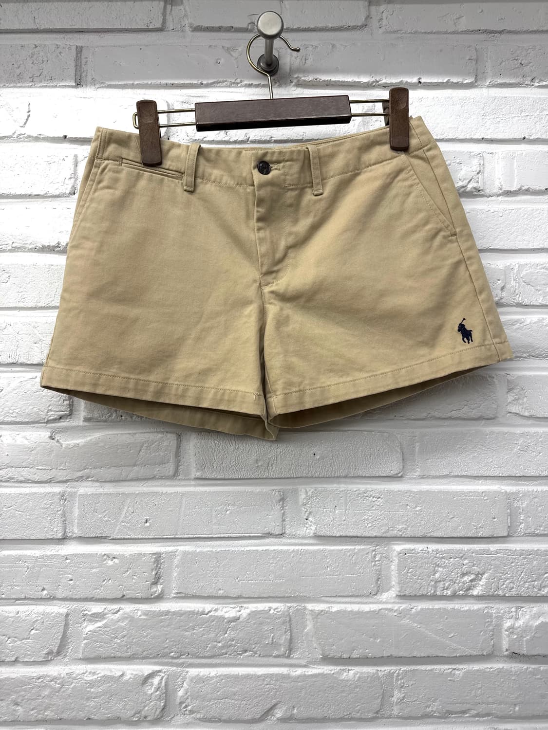 랄프로렌 스포츠 베이지 코튼 숏팬츠 상품이미지1