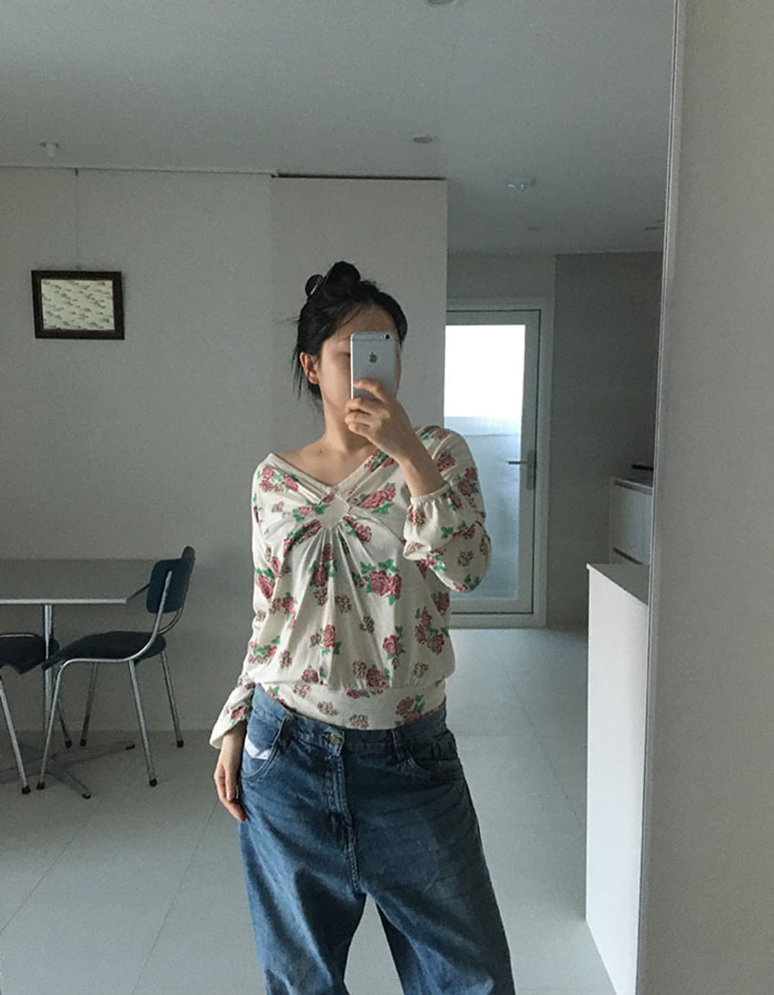 rose floral top 상품이미지7