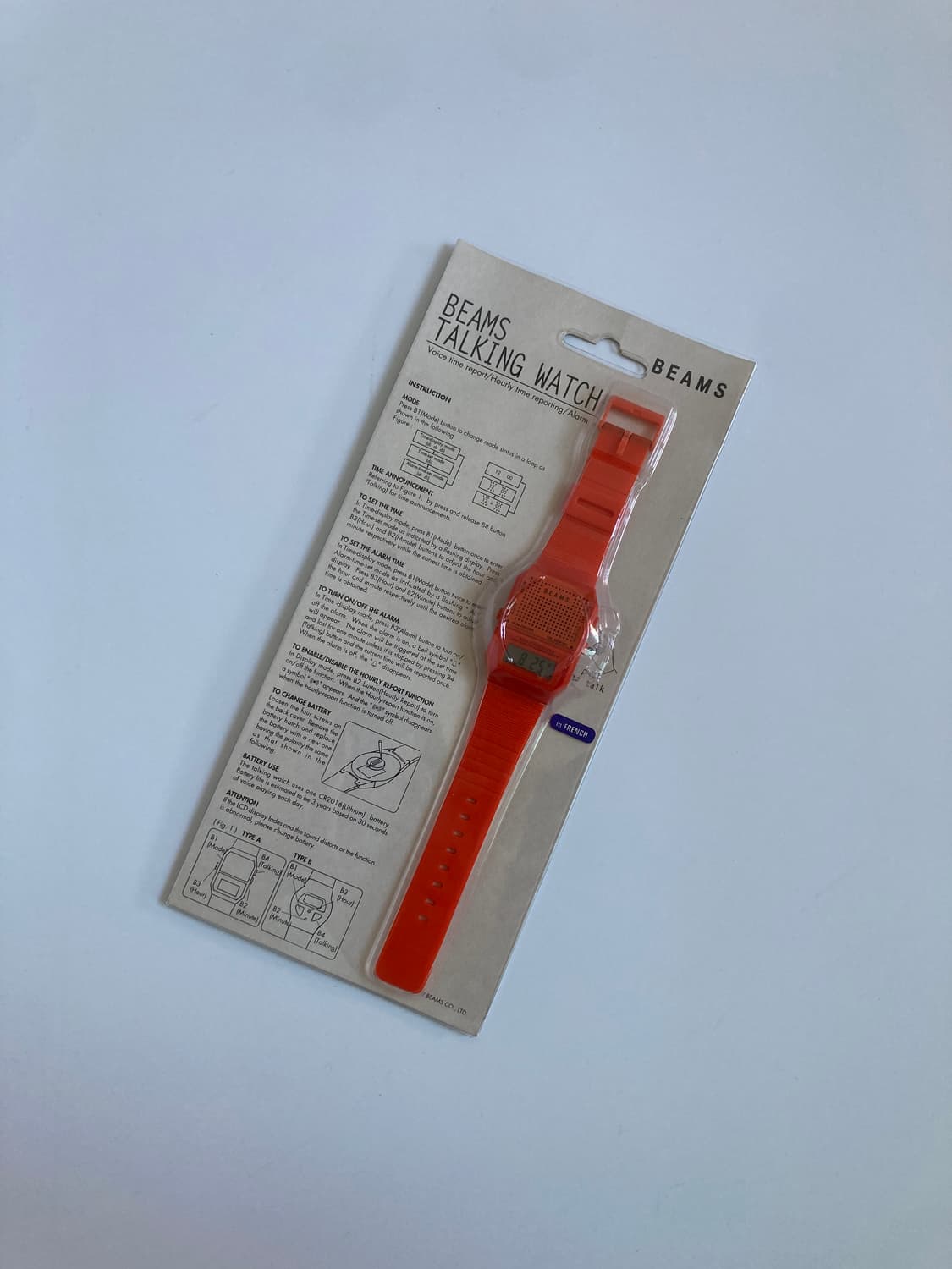 97’s TALKING WATCH in FRENCH 상품이미지9