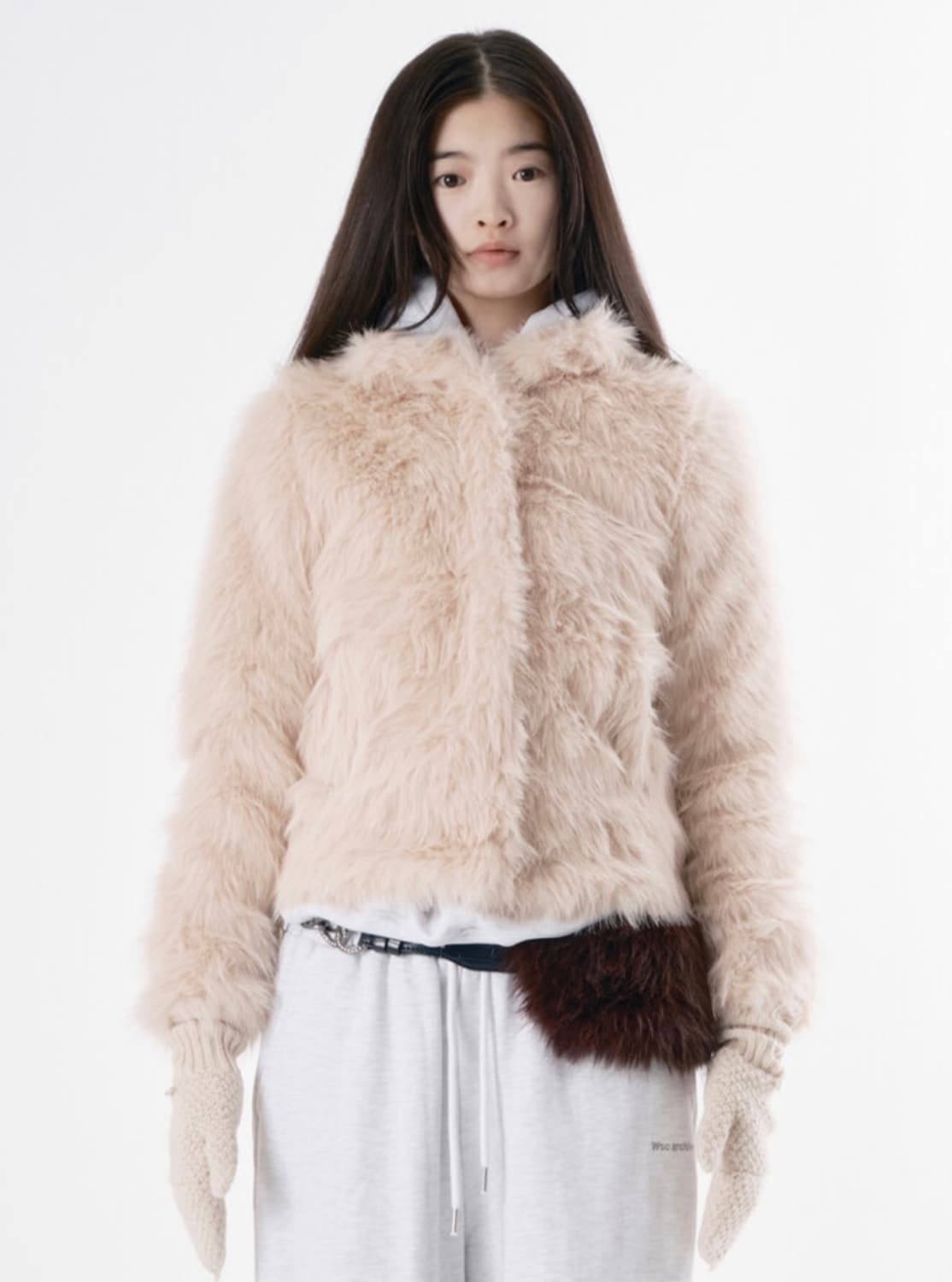 Hairy chain fur jacket 005 (구해요) 상품이미지1