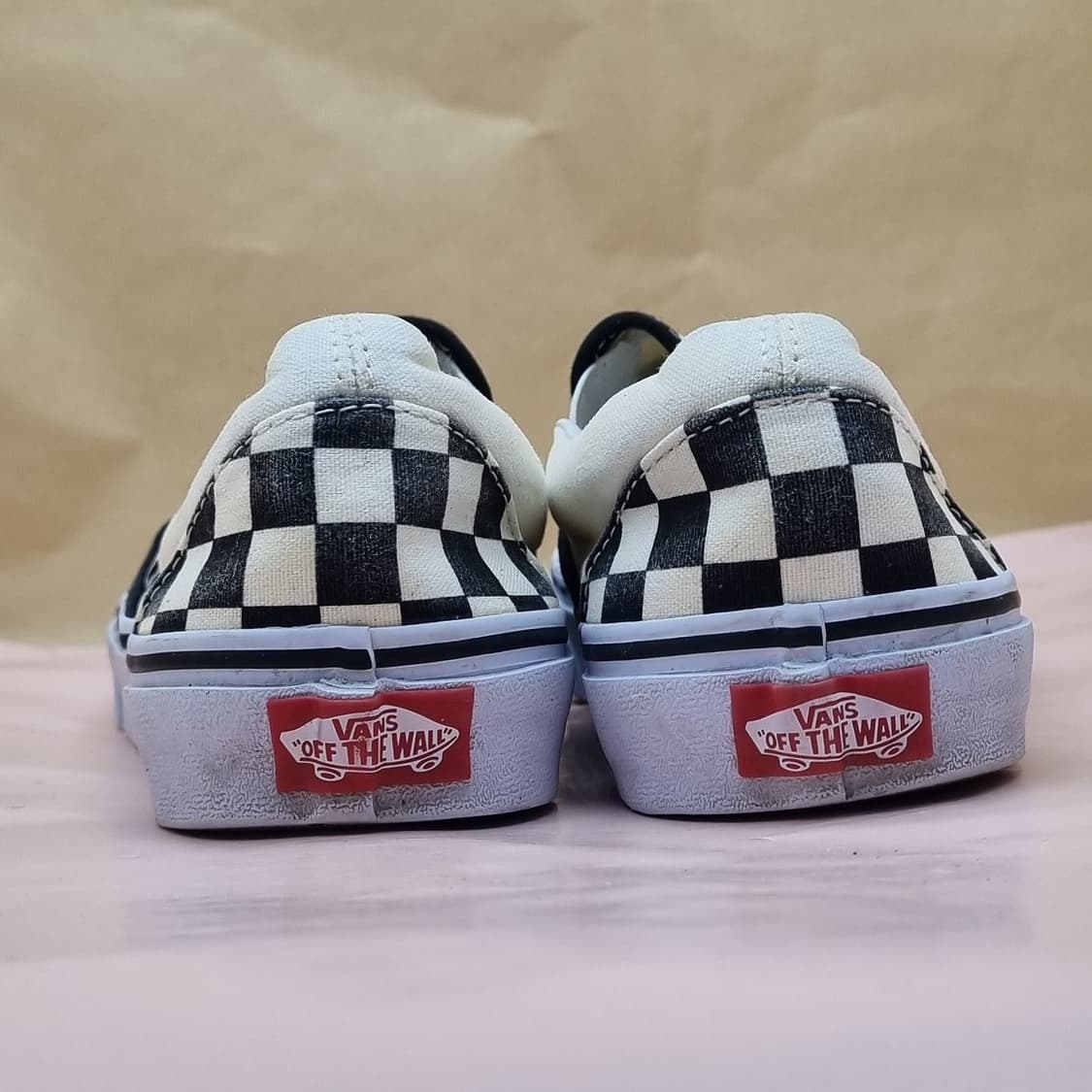 반스 체커보드 여성 슬립온 240 상품이미지4