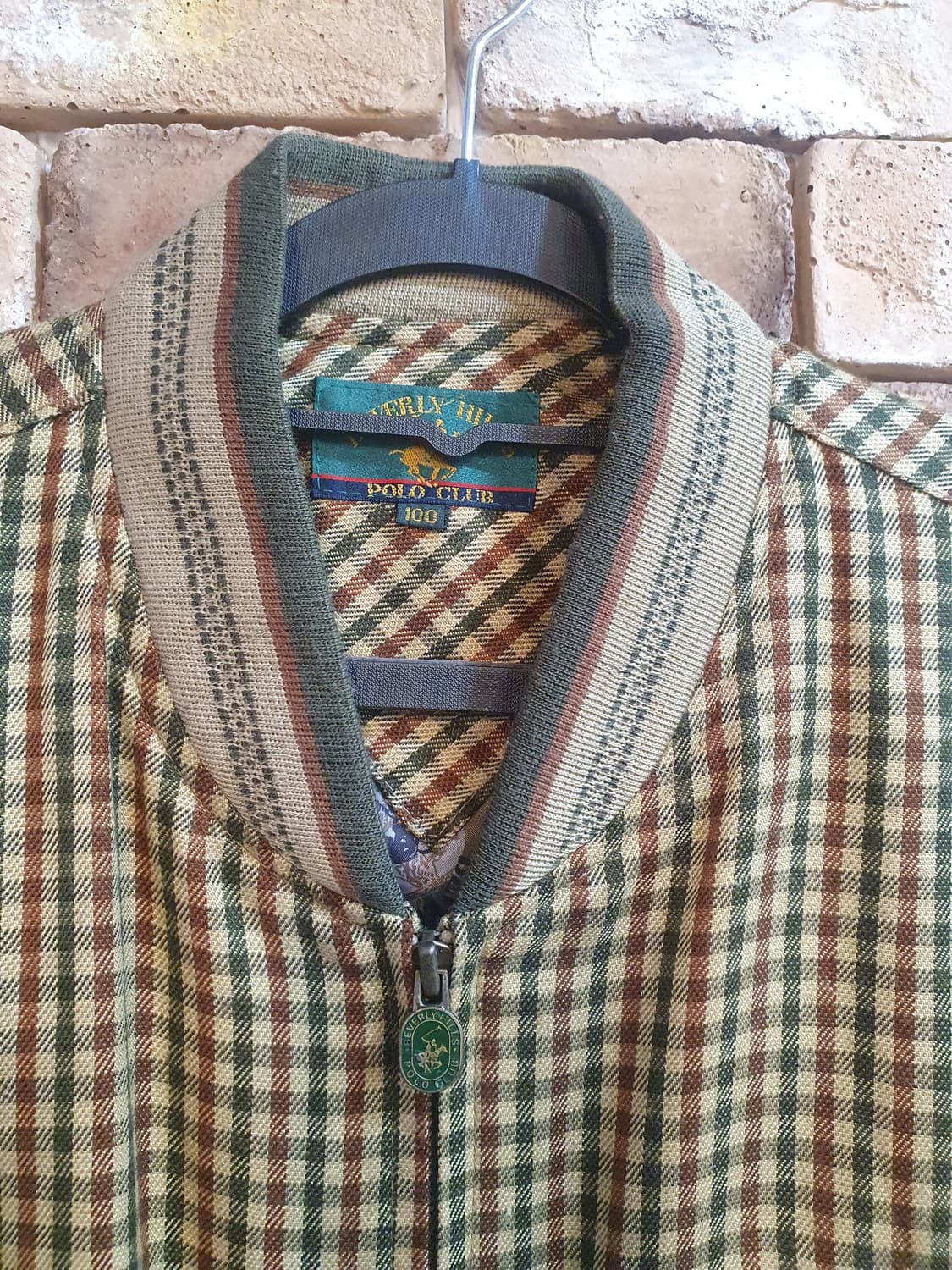 폴로클럽 체크 봄버 자켓 상품이미지4