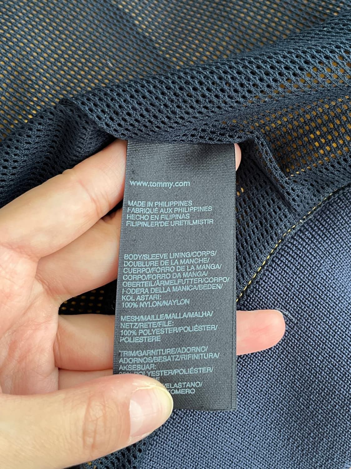 M)타미힐피거 후드 점퍼 바람막이 자켓 상품이미지6