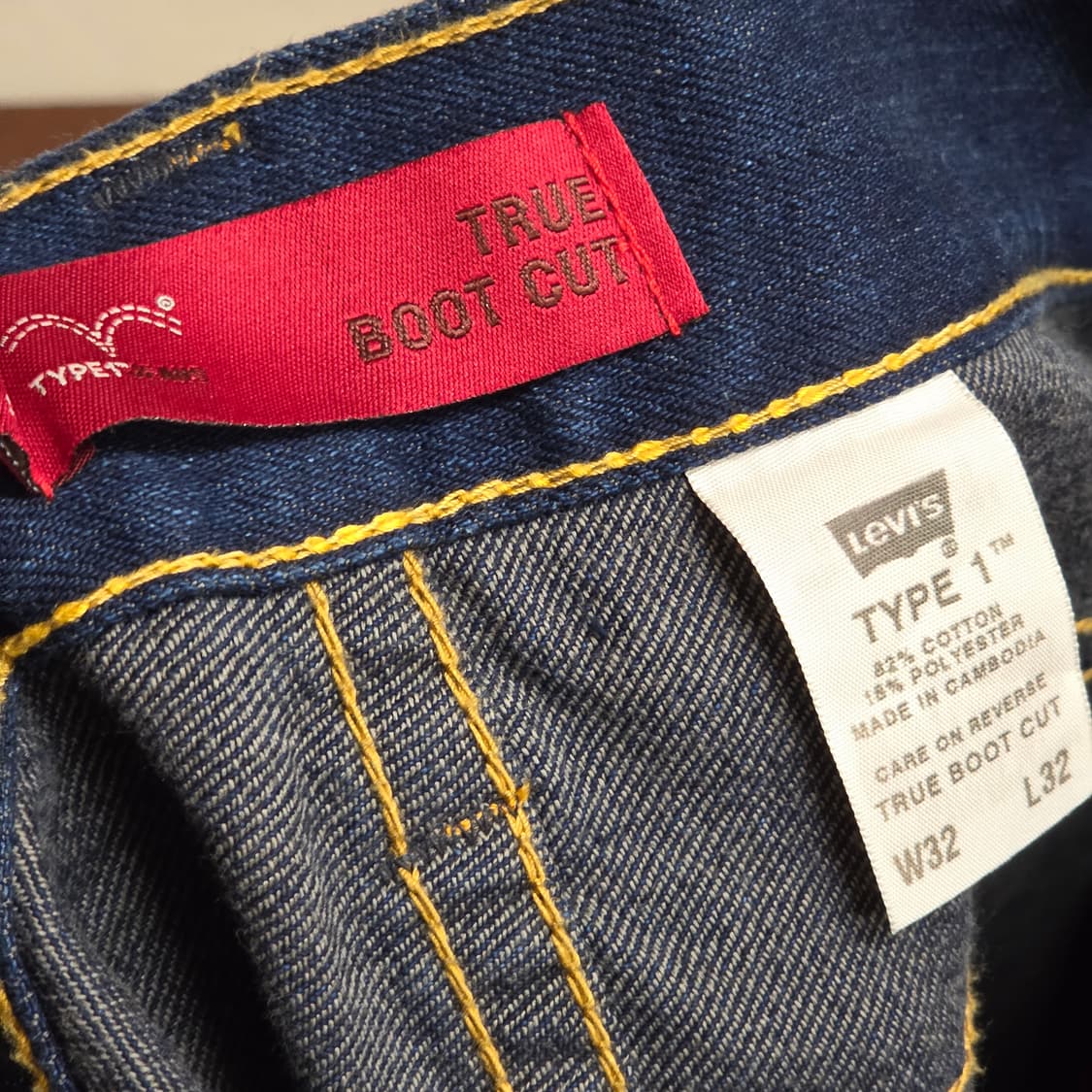 리바이스 타입원 부츠컷 데님 팬츠 상품이미지9