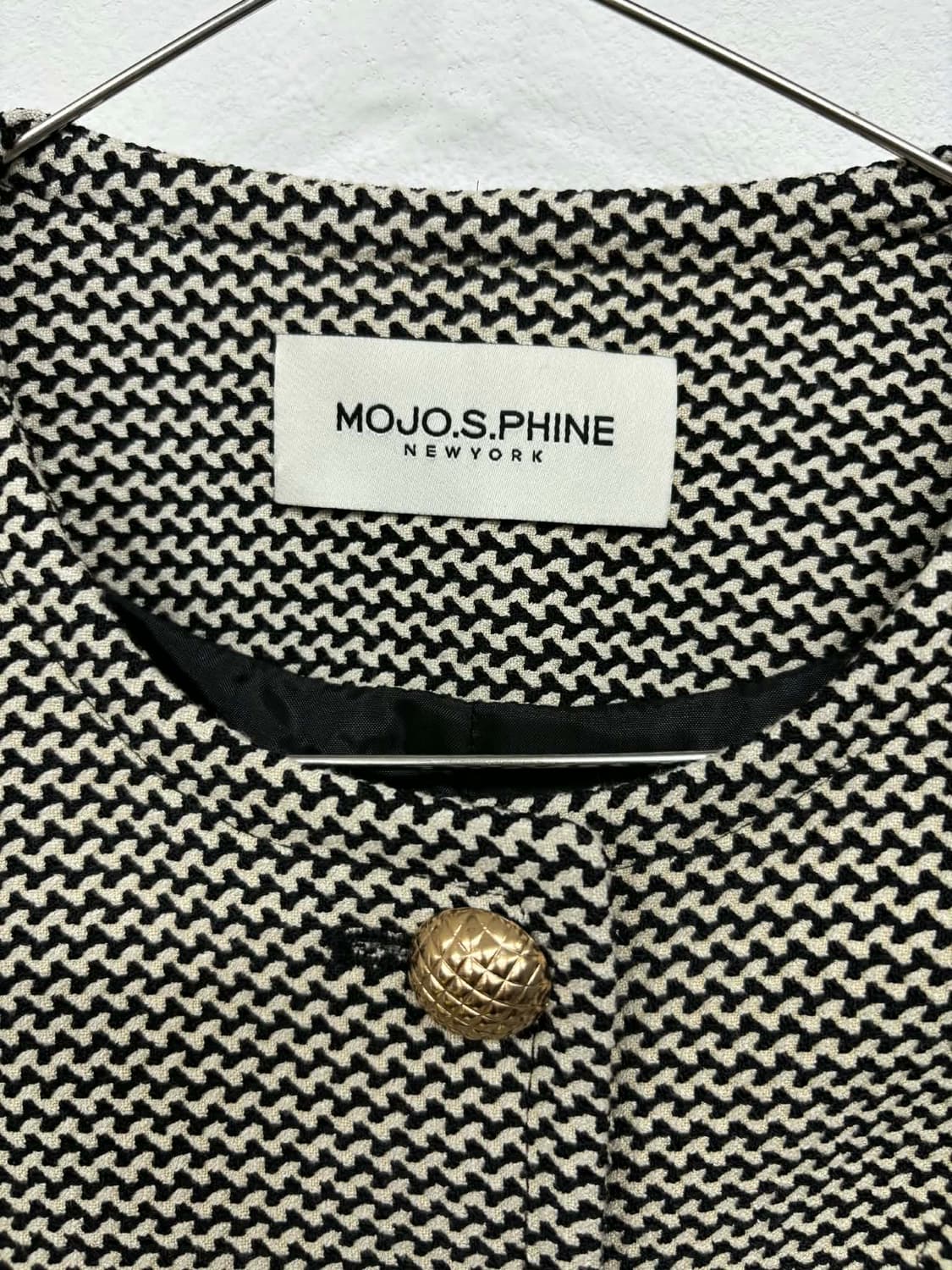 모조에스핀 MOJO.S.PHINE 하운드투스 노카라 자켓 상품이미지6