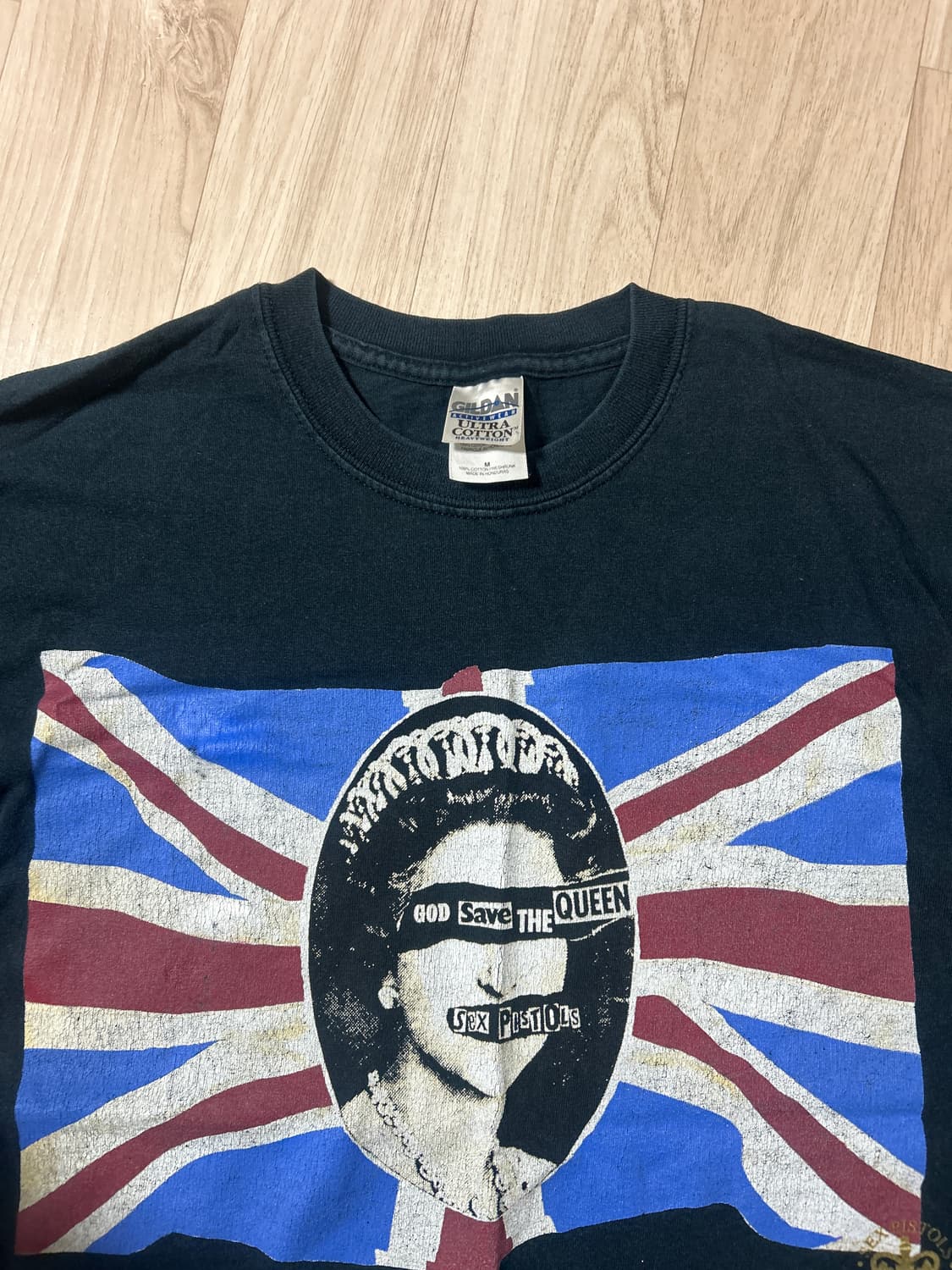 섹스피스톨즈 GOD SAVE THE QUEEN 밴드티 여왕즉위 50주년 상품이미지1