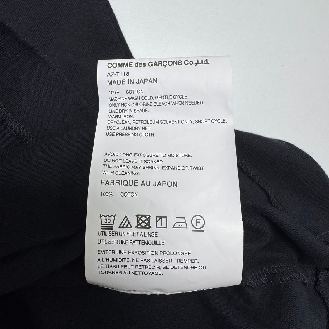 플레이 꼼데가르송 롱슬리브 레드 하트 L 상품이미지6