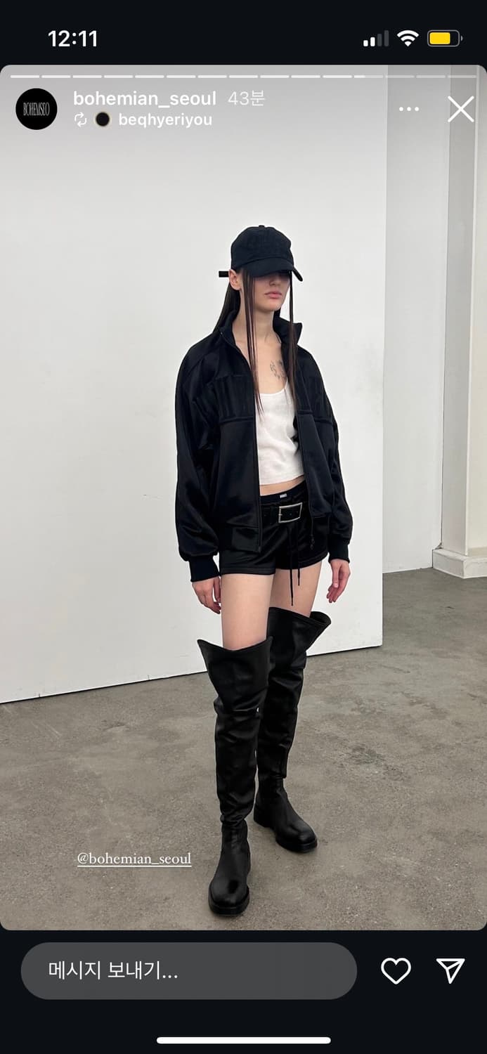 보헤미안서울 로고 밴드 쇼츠 / LOGO BAND SHORTS 상품이미지4