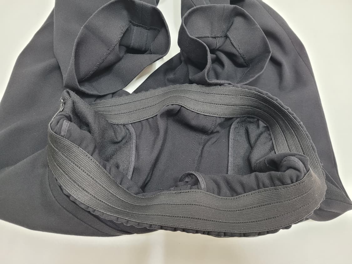 TIME 20SS 한섬 타임 레이온 혼방 밴딩 팬츠 / 여 67 블랙
 상품이미지7