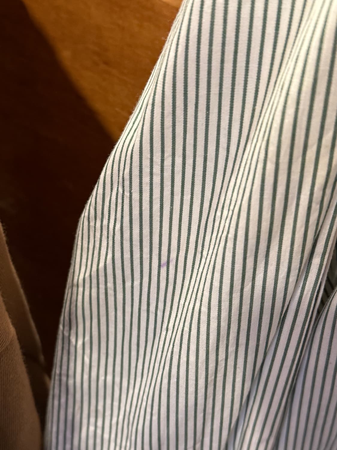 폴로 랄프로렌 그린 스트라이프 셔츠 상품이미지2