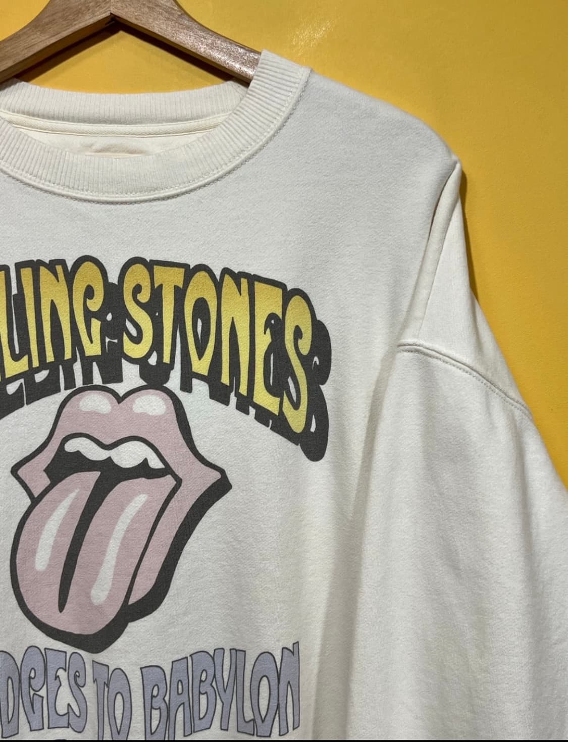 롤링스톤즈 1997 투어 맨투맨 상품이미지2