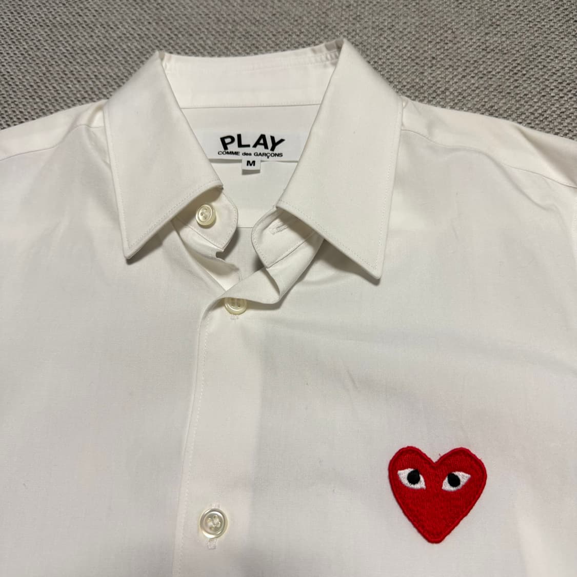 꼼데가르송 레드와펜 셔츠 (우먼스) 상품이미지2