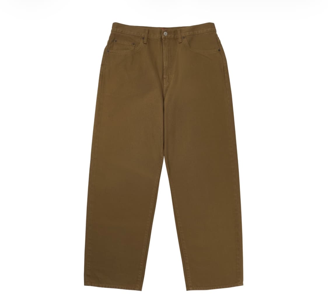 슈프림 배기 진 브라운 상품이미지2