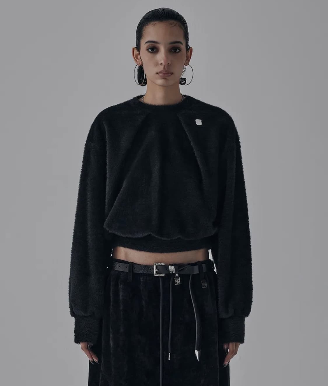 트리밍버드 Hairy Pin Tuck Sweat Shirt 맨투맨 상품이미지1