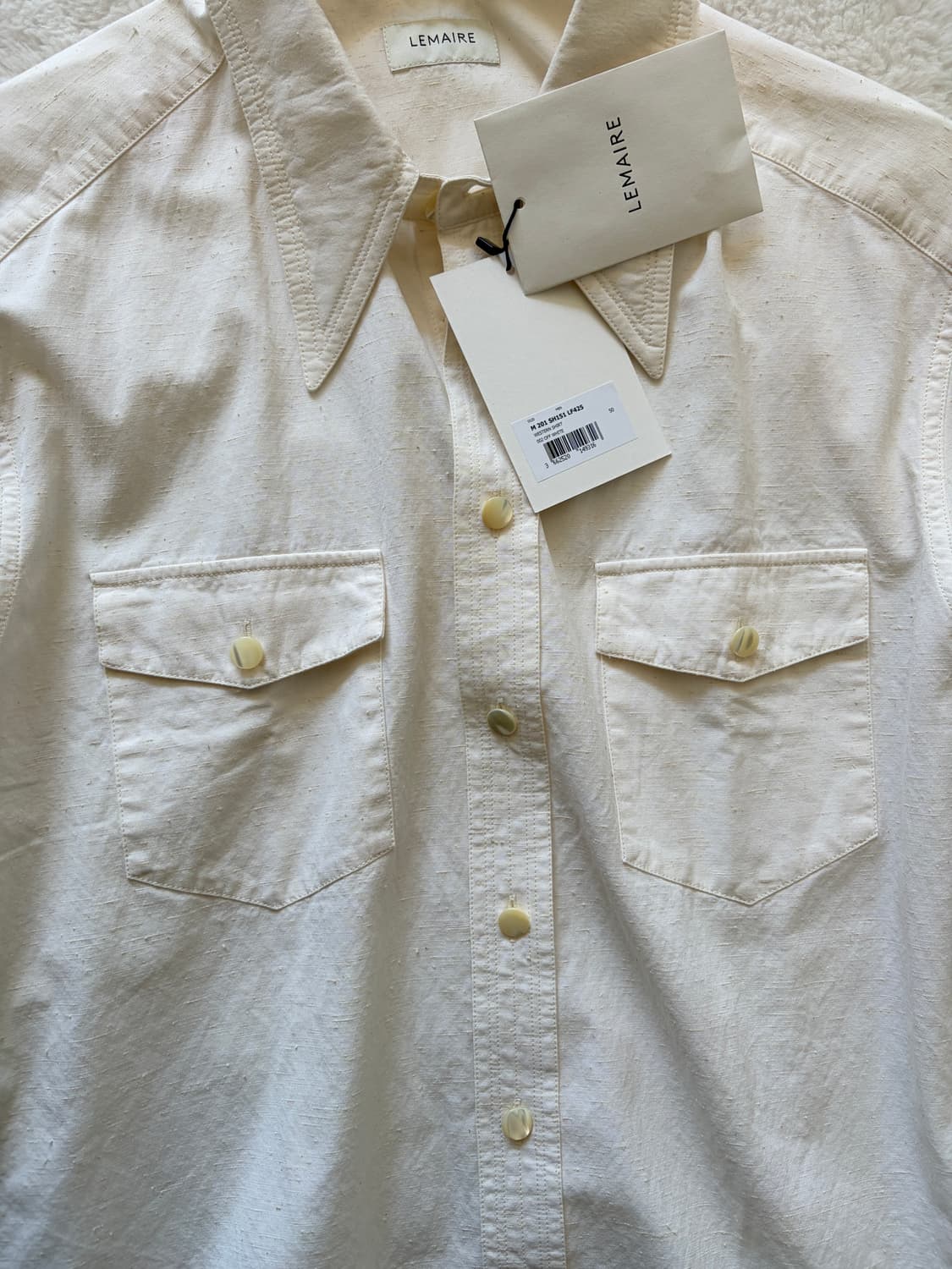 (새상품) 르메르 웨스턴 셔츠 50 상품이미지2