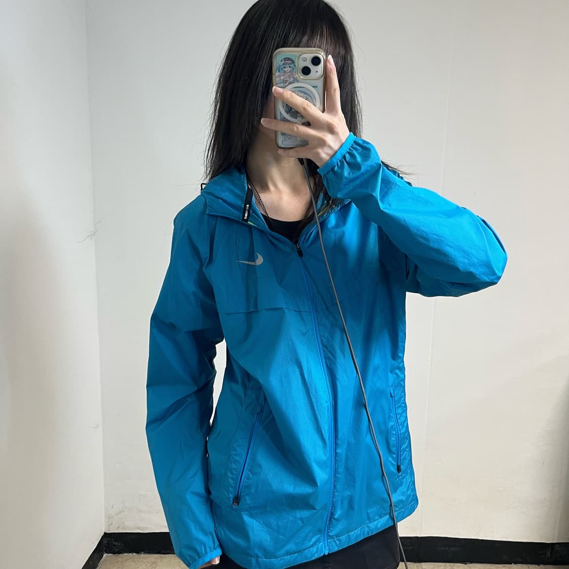 Nike Sky Blue Running Windbreaker 상품이미지2