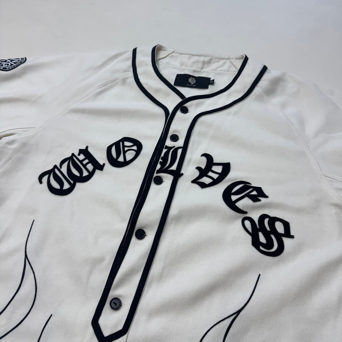 darc sports 울브스 플레임 베이스볼 져지  XL (110) 상품이미지3